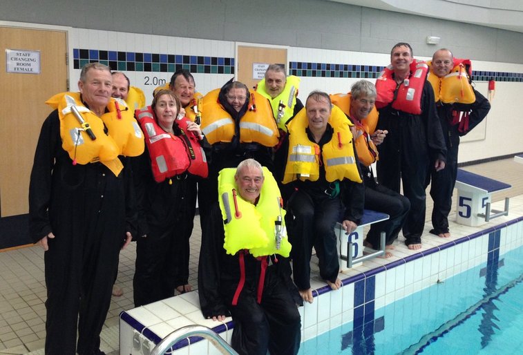 2014-03-08 Sea Survival Course