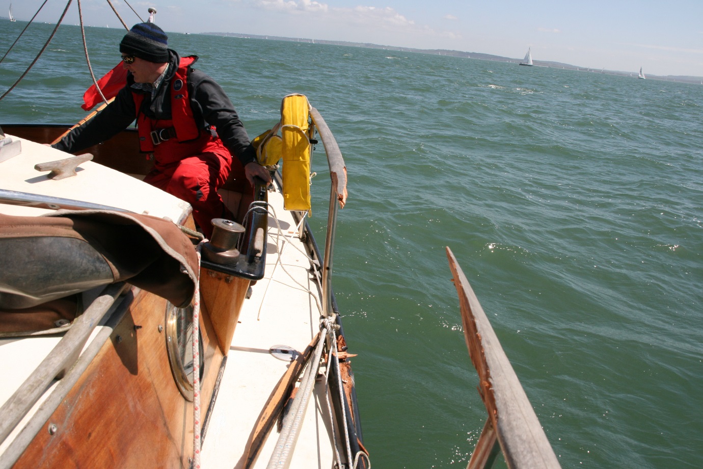 Picture of the Smashed Handrail