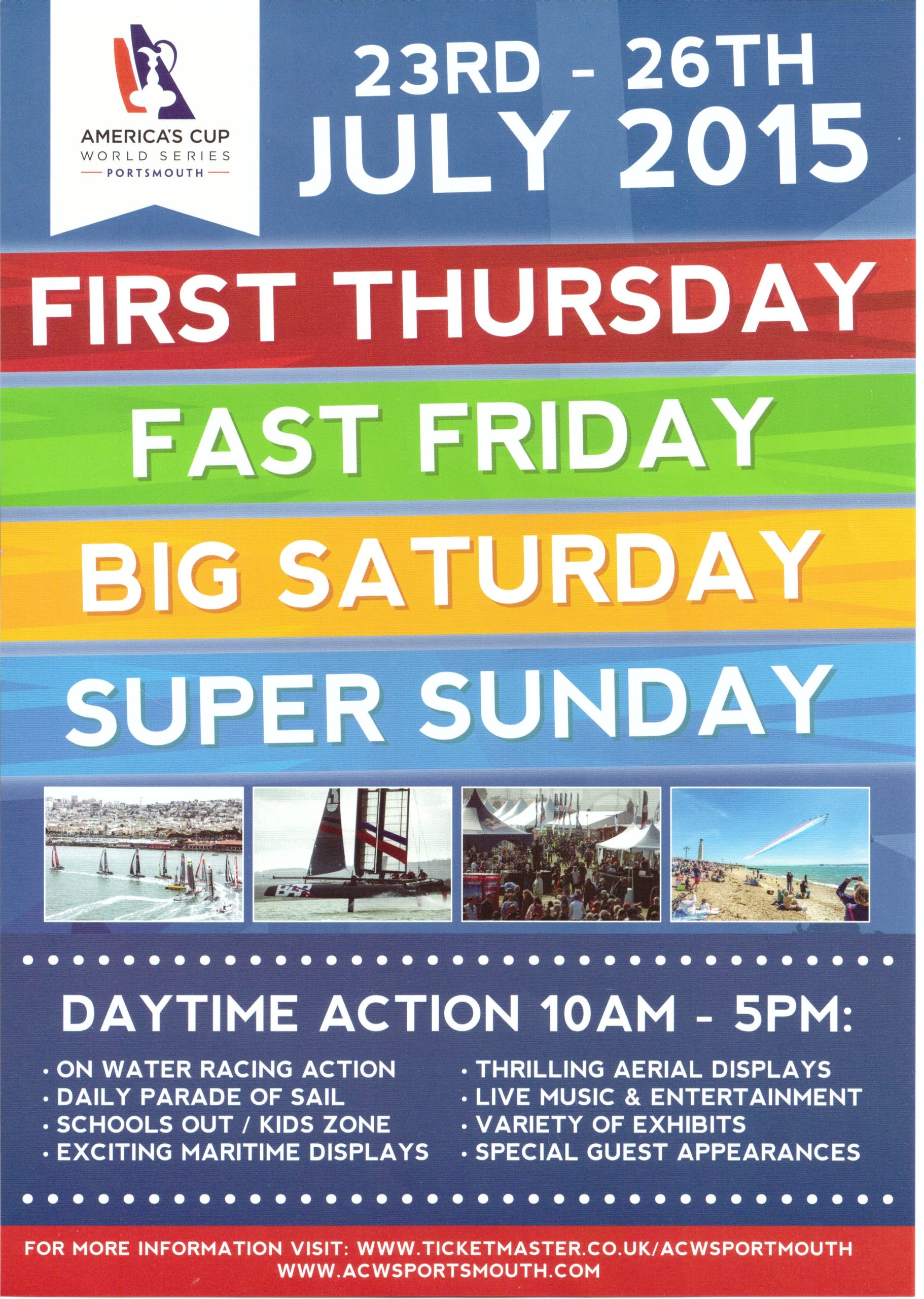 2015 Americas Cup Portsmouth Flyer