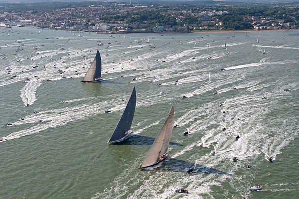 J-Class Yachts under sail