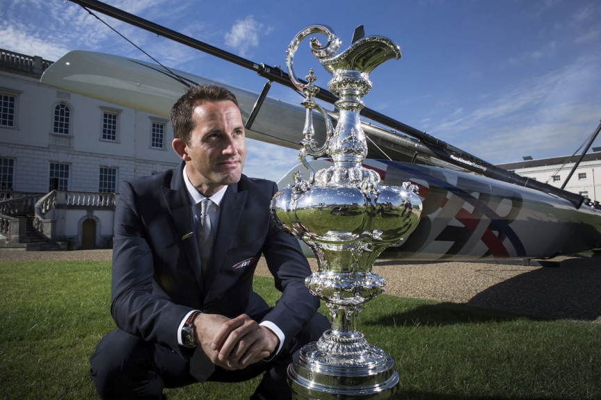 Ben Ainslie extends invitation for "Americas's Cup World Series" Portsmouth